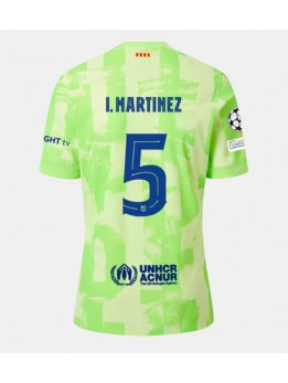 Barcelona Inigo Martinez #5 Ausweichtrikot 2024-25 Kurzarm